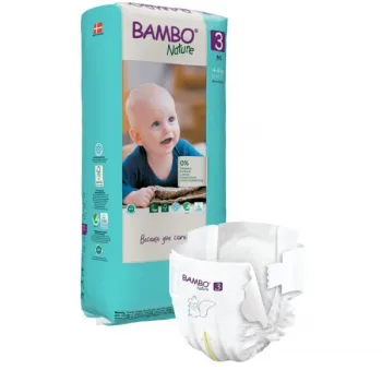 Bambo Nature pelene 3 4-8kg 52 komada