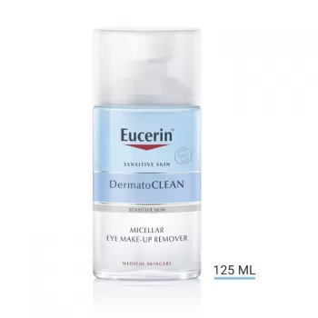 EUCERIN DERMATOCLEAN MICELARNO SREDSTVO ZA SKIDANJE ŠMINKE OKO OČIJU 125ML