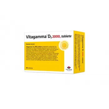 Vitagamma D3 2000IU 50 tableta