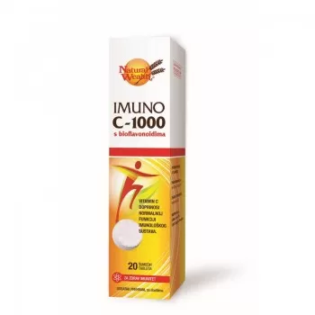 Natural Wealth Imuno C 1000mg 20 šumećih tableta