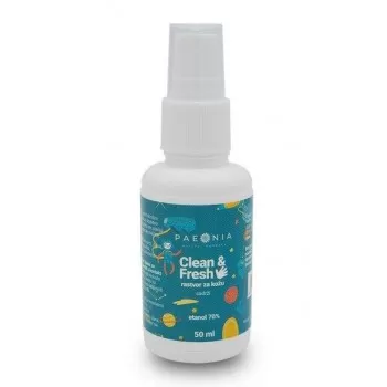 Clean & Fresh rastvor za dezinfekciju kože 50ml Blue