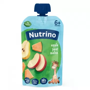 Nutrino voćni pire jabuka, kruška i dinja 100g