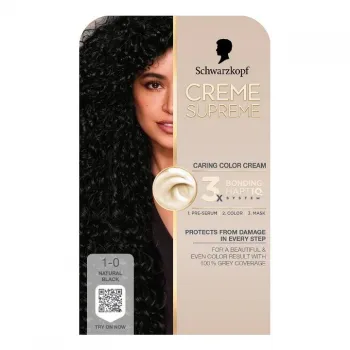 Creme Supreme farba za kosu 1.0 Deep Black