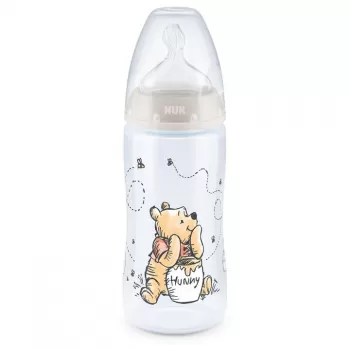 NUK plastična flašica sa indikatorom temperature Winnie the Pooh 300ml