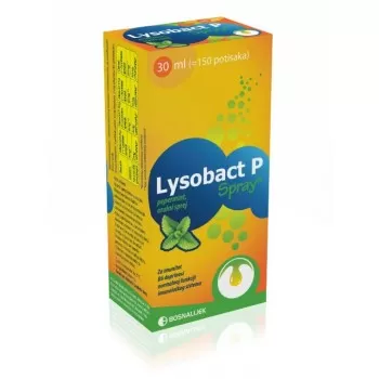 LYSOBACT P SPRAY SA AROMOM PEPERMINTA 30ML