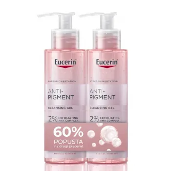 Eucerin Anti-Pigment gel za čišćenje 2x200ml