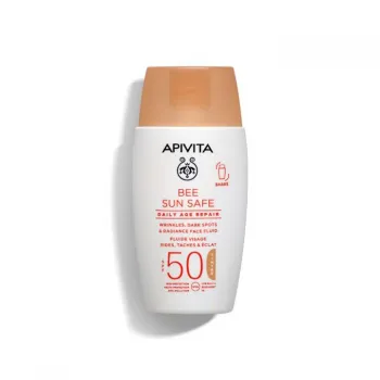 Apivita Bee Sun Safe Daily Age Repair tonirani fluid SPF50 50ml