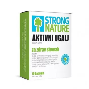 Aktivni ugalj 250mg 10 kapsula