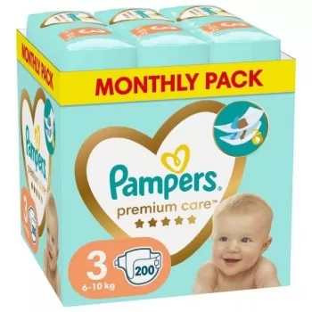 Pampers Monthly Pack Premium Care 3 200 komada