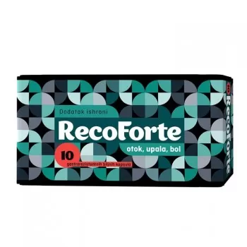 RecoForte 250.000 IU 10 kapsula