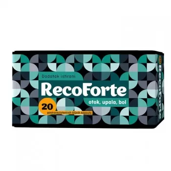 RecoForte 250.000 IU 20 kapsula