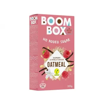 Boom Box ovsena kaša Malina-vanila 300g