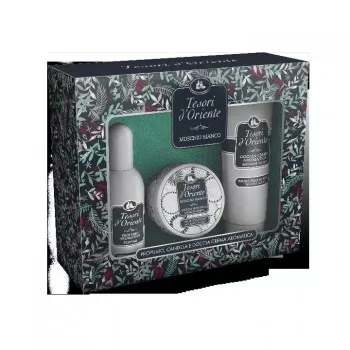 Tesori d'Oriente set EDT + gel za tuširanje + sveća Mix
