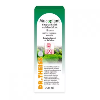 Dr. Theiss Mucoplant sirup islandski lišaj 250ml