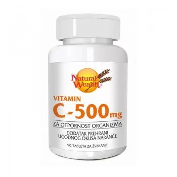 Natural Wealth C-500 90 tableta za žvakanje