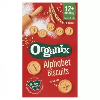 Organix organski alfabet keksići 25g