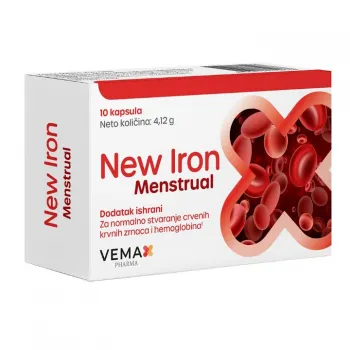 New Iron Menstrual 10 kapsula