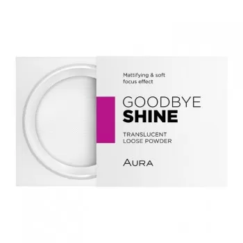 Aura Goodbye Shine translucentni puder u prahu