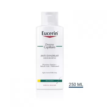 EUCERIN DERMOCAPILLAIRE KREM ŠAMPON PROTIV SUVE PERUTI 250ML
