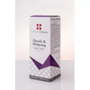 Crystal Derma Glycolic & Whitening noćna krema 30ml