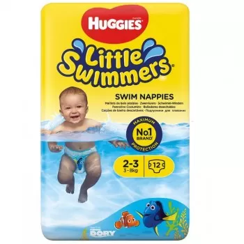 Huggies gaćice za kupanje 2-3 3-8kg 12 komada