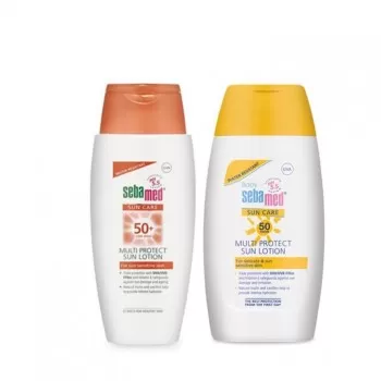 Sebamed Sun Baby losion SPF50+ 200ml + losion SPF50 150ml promo