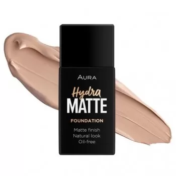 Aura Hydra Matte tečni puder 015