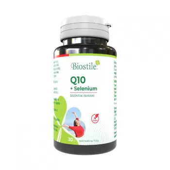 Biostile koenzim Q10 sa selenom 30 kapsula