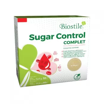 Biostile Sugar Control Complet 30+60 kapsula