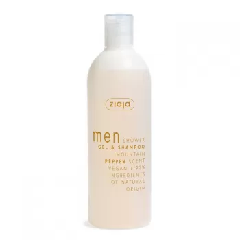 Ziaja Men gel za tuširanje i šampon Mountain Pepper 400ml