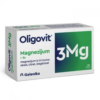 Oligovit 3 Mg + B6 30 kapsula