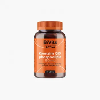 BiVits Activa koenzim Q10 Phospholipid 150mg 60 tableta