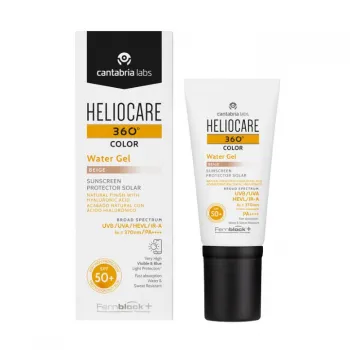 Heliocare 360 Color Water Gel Beige SPF50+ 50ml