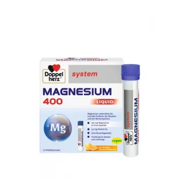 Doppelherz System Magnezijum 400 Liquid 10 ampula
