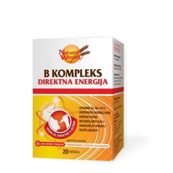 Natural Wealth B kompleks Direkt 20 kesica