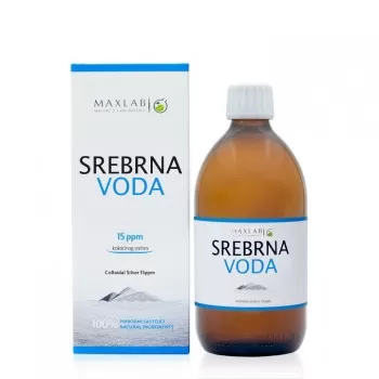 Srebrna voda 500ml 15PPM Maxlab
