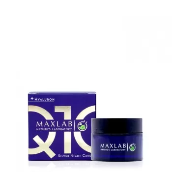 Maxlab srebrna krema Q10 sa hijaluronom noćna 50ml