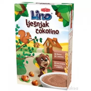 Lino instant kaša lešnik Čokolino 200g
