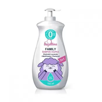 Becollino Family šampon kupka 2u1 750ml