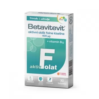 Betavitevit Folna kiselina 400mcg + B12 30 tableta