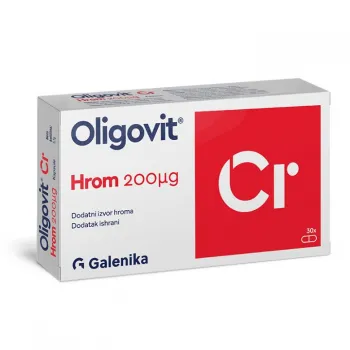 Oligovit Cr 200mcg 30 kapsula