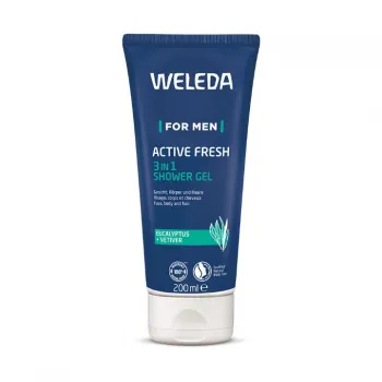 Weleda osvežavajući gel za tuširanje za muškarce 3u1 200ml