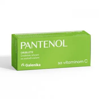 PANTENOL PASTILE SA VITAMINOM C 20 KOM