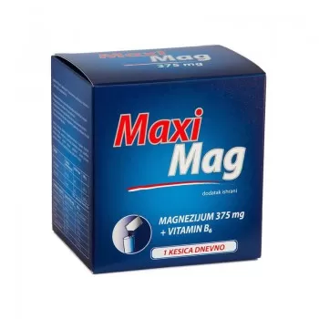Maxi Mag 375mg + B6 limun 20 kesica