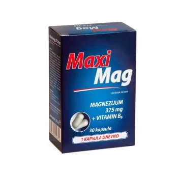 Maxi Mag 375mg 30 kapsula