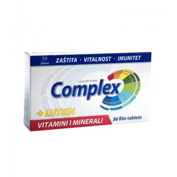 Zdrovit Complex + Lutein tablete 56 kom