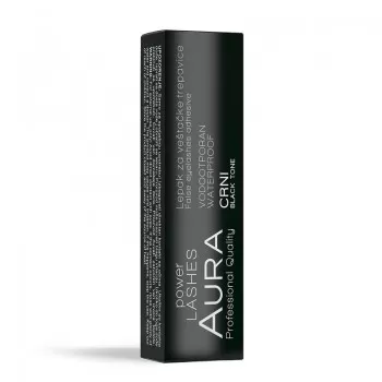 Aura Power Lashes lepak za veštačke trepavice crni 7g