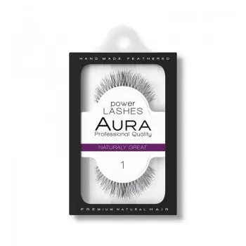 Aura veštačke trepavice Power Lashes 01