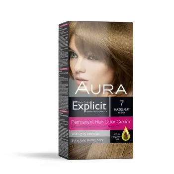 Aura Explicit boja za kosu 7.0 lešnik