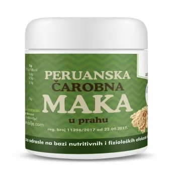 Maca Carobna prah 100g